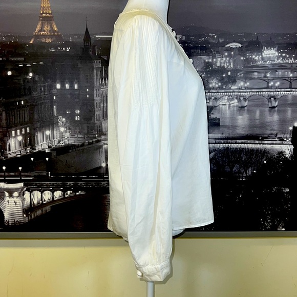 SEE BY CHLOE BLOUSE IN WHITE - Picture 3 of 8